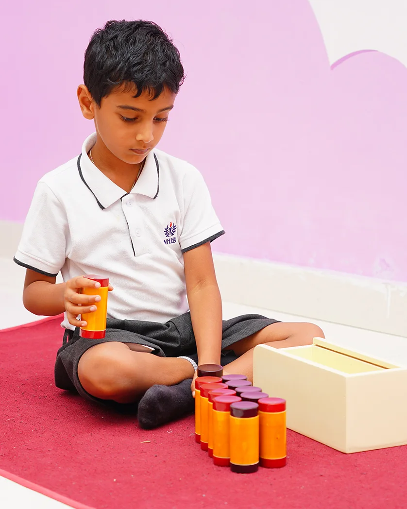 CBSE primary classroom activity at NHIS