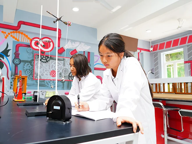 Laboratory practical session at NHIS