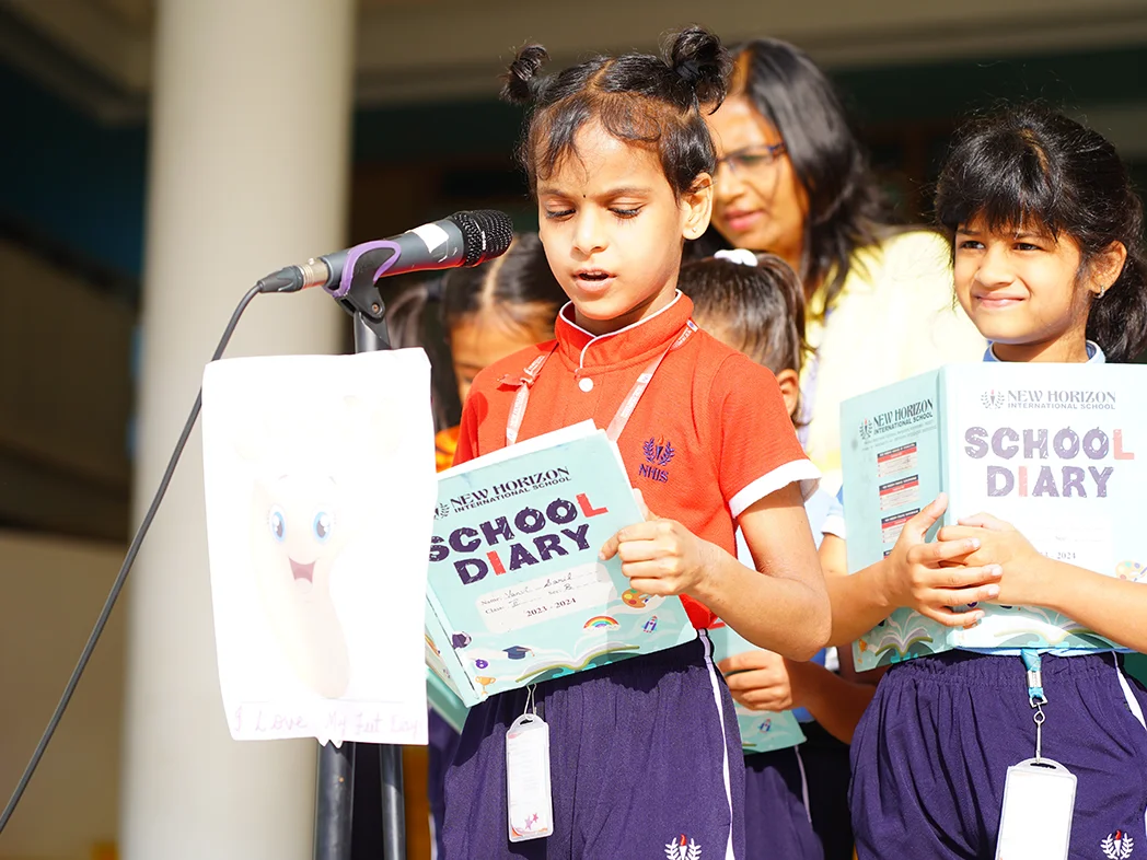 NHIS students taking part in a co-curricular activity session