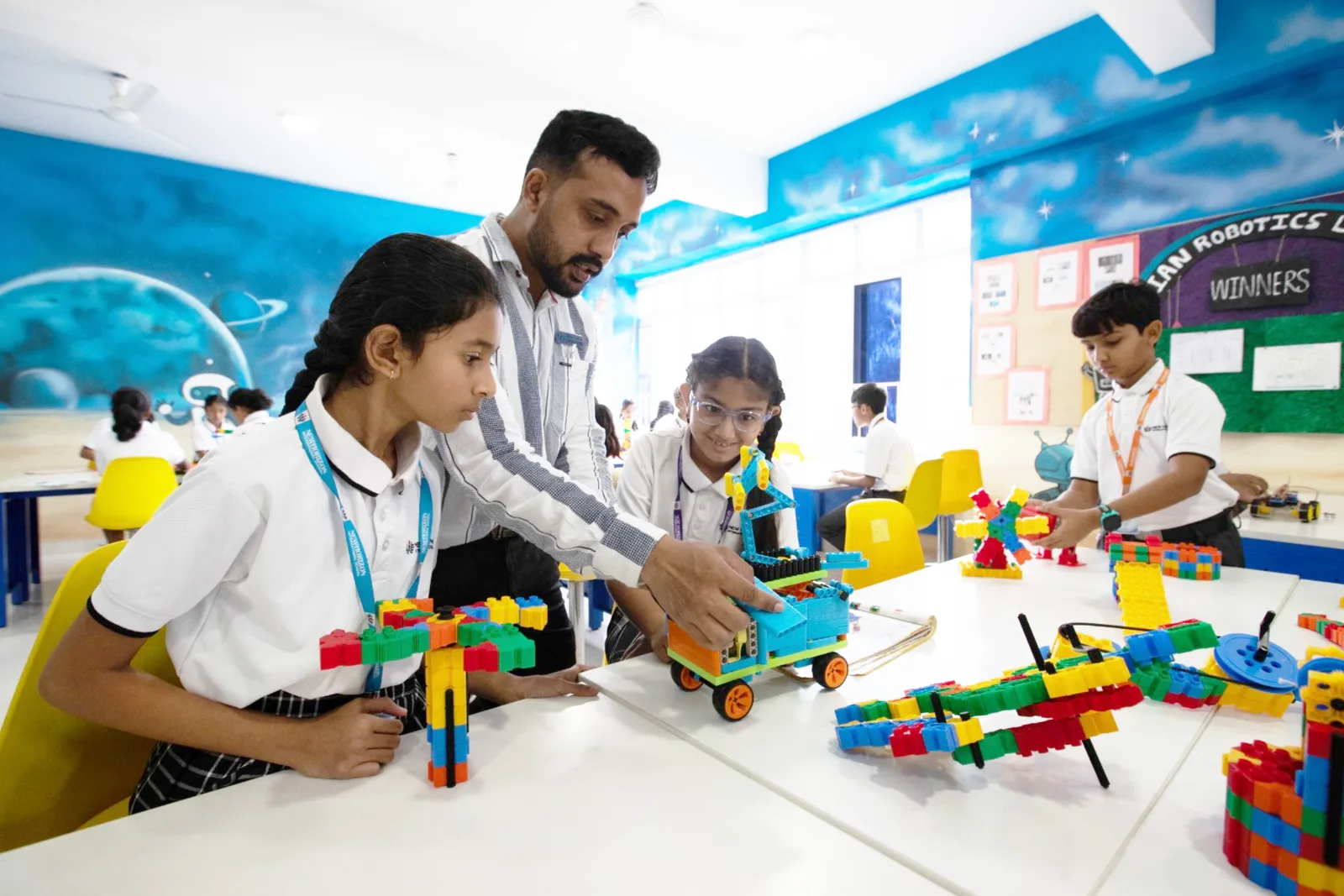 Robotics & Lego Lab at New Horizon International School
