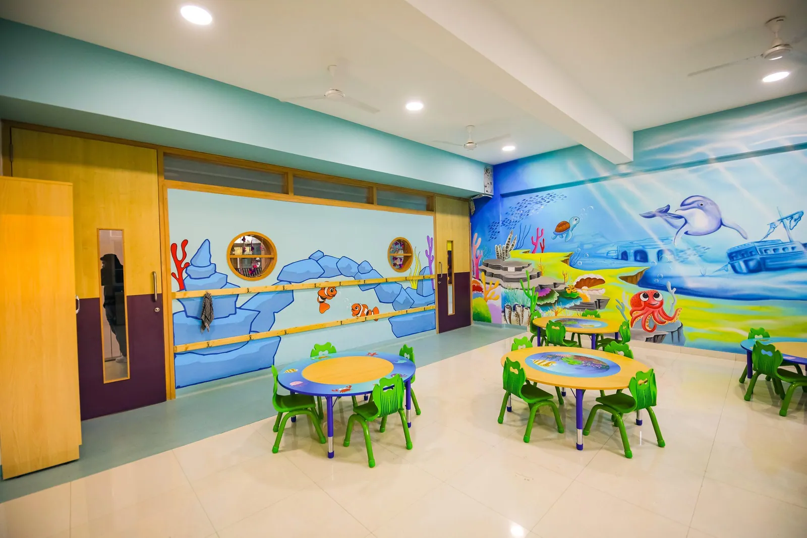 Class Rooms with Furniture at New Horizon International School — photograph 5