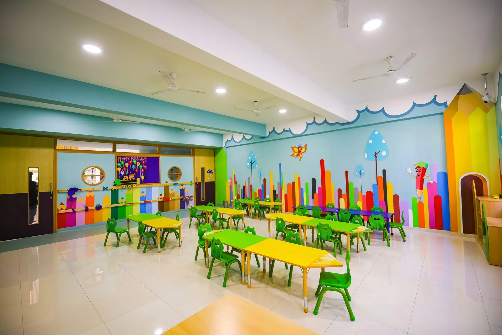 Class Rooms with Furniture at New Horizon International School — photograph 16