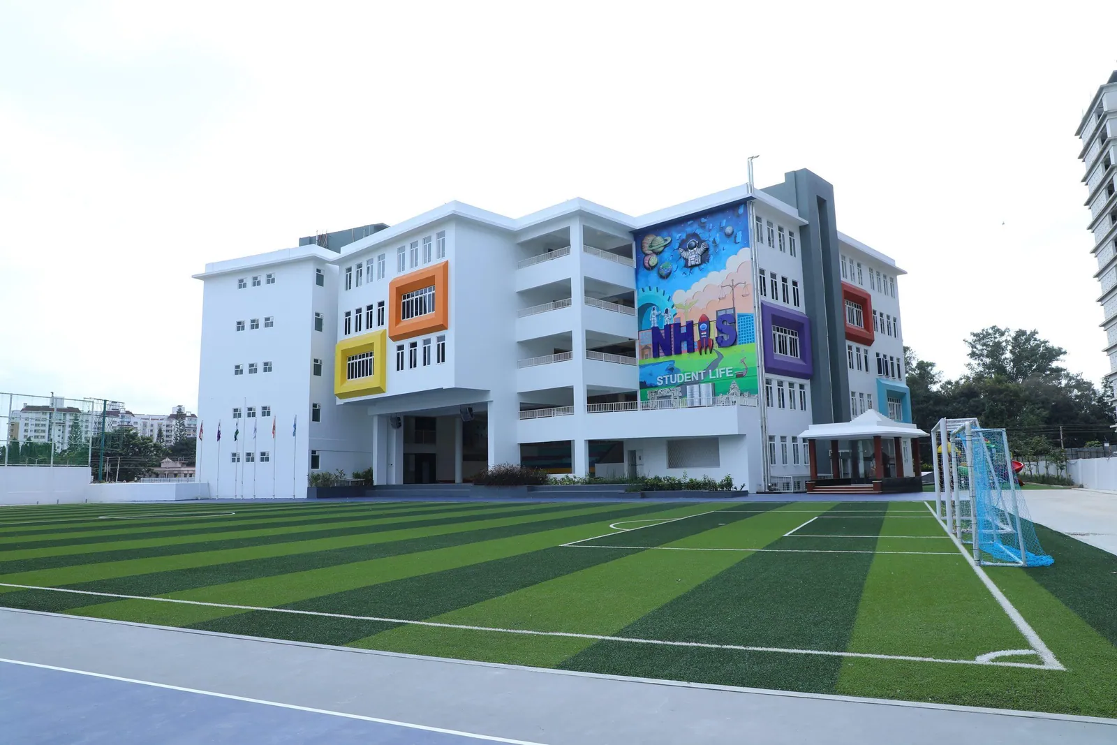 School Building at New Horizon International School — photograph 5