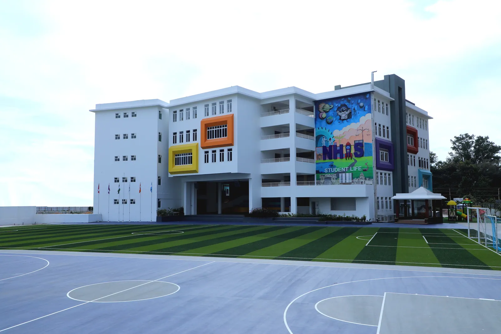 School Building at New Horizon International School — photograph 6
